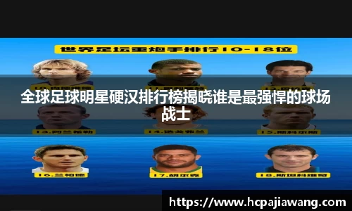 全球足球明星硬汉排行榜揭晓谁是最强悍的球场战士